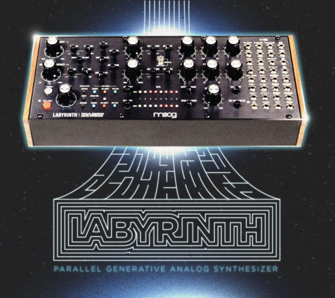 Moog Labyrinth — нове покоління напівмодульного аналогового синтезатора